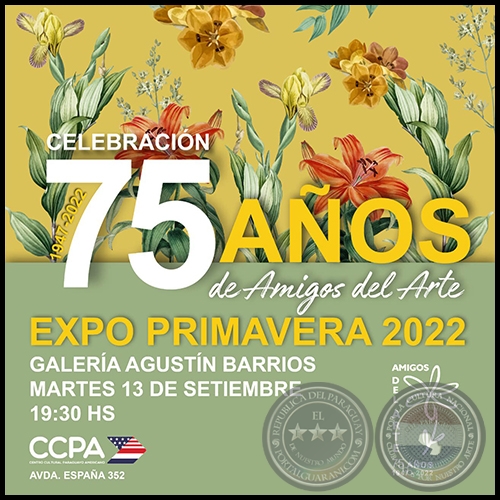  	EXPO PRIMAVERA 2022 - Martes, 13 de setiembre de 2022 